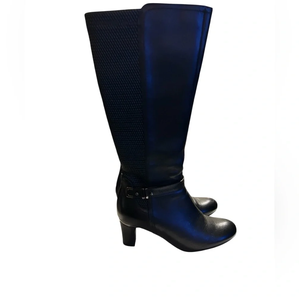 Elegant Black Knee-High Women's Boots